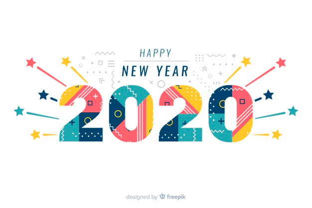 Băng rôn happy new year 2020 #3