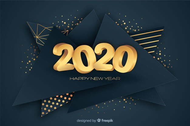 Băng rôn chúc mừng năm mới happy new year 2020 #8