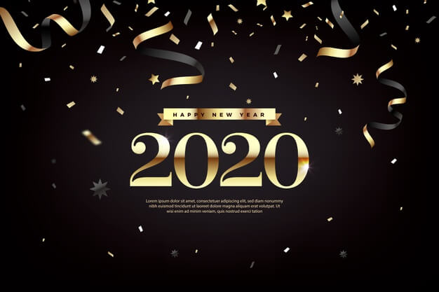 Băng rôn happy new year 2020 #7